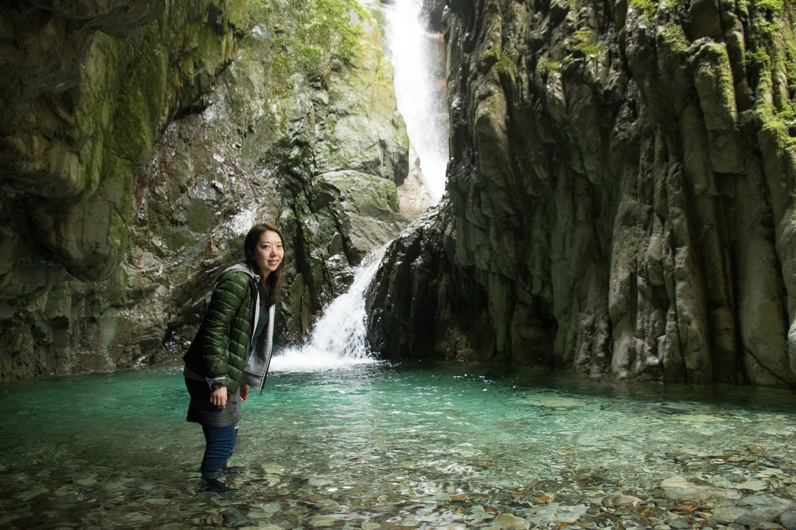 植魚の滝 和歌山県 神秘の空間 古座川源流の秘境滝へ 滝ガールの活動報告サイト Takigirl Waterfall Peace